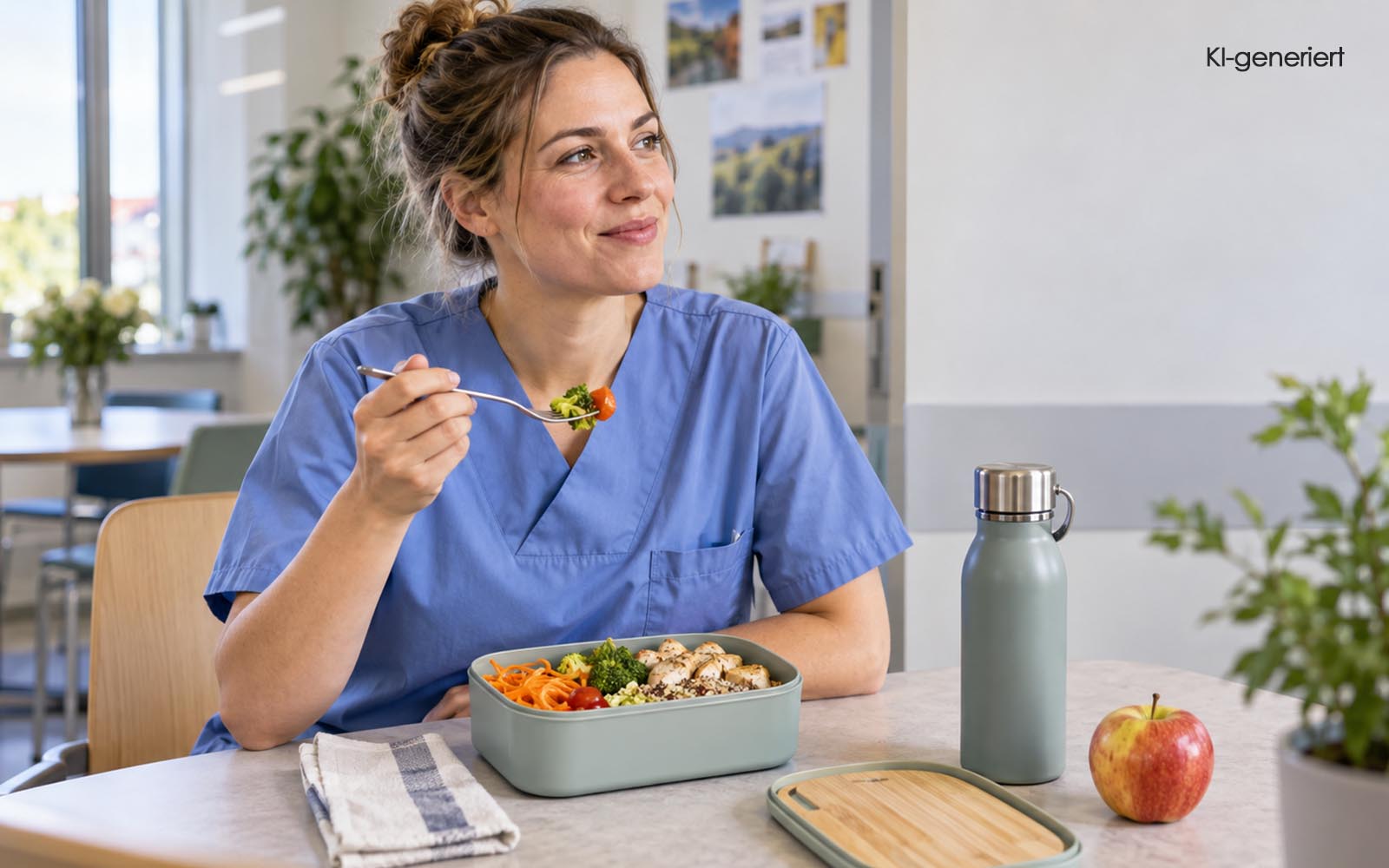 KI generiert - Gesunde Ernährung Im Schichtdienst