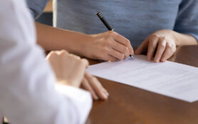 Last,Formality.,Close,Up,Of,Young,Woman,Job,Applicant,Being