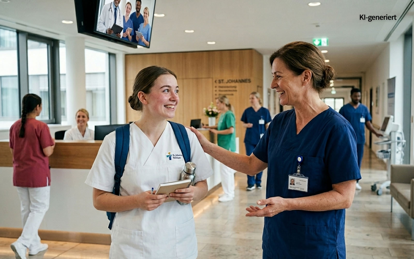 Der Erste Tag In Der Pflegeausbildung