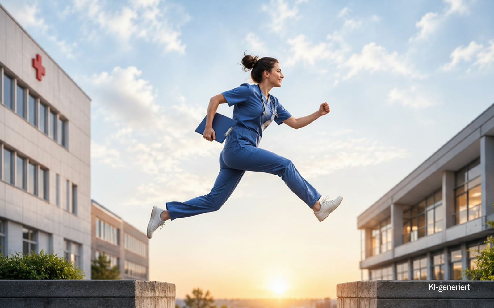 KI generiert - Job Hopping In Der Pflege